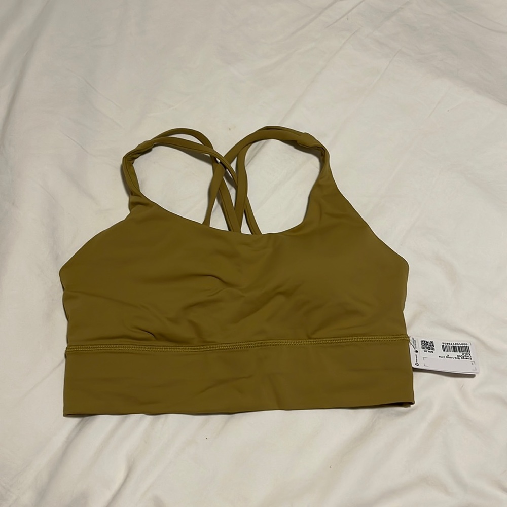 NWT Lululemon Energy Long Line Bra